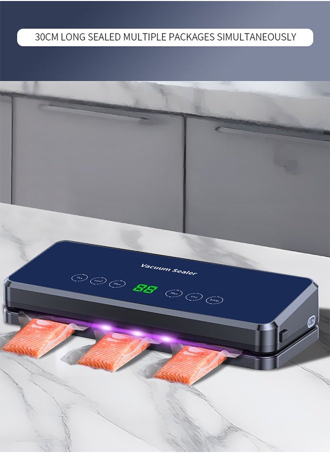 Joshberg Vacuum Sealer Machine, Full Automatic Food Saver Machine With LED Indicator Lights,Dry/Moist Modes,Built-in Cutter,20 Sealing Bags for Jars and Containers Storage  - Image 4