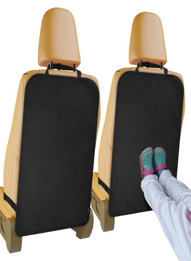 Homakover 2 Pack Heavy Duty Kick Mats Back Seat Protectors for Kids,X-Large Durable Car Back Seat Cover,Waterproof Sag Proof Kick Mats Back Seat Protector for Vehicles Protect from Dirt,Mud&Scratches, X-Large - Image 1