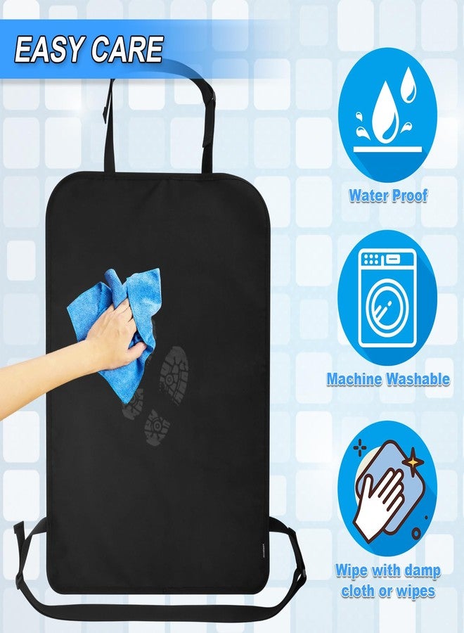 Homakover 2 Pack Heavy Duty Kick Mats Back Seat Protectors for Kids,X-Large Durable Car Back Seat Cover,Waterproof Sag Proof Kick Mats Back Seat Protector for Vehicles Protect from Dirt,Mud&Scratches, X-Large - Image 5