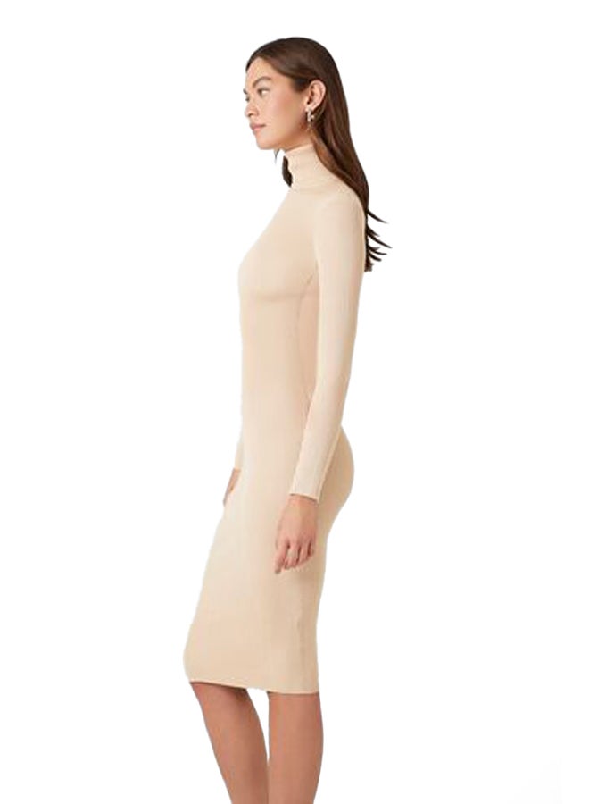 FOREVER 21 Turtleneck Bodycon Midi Sweater Dress - Image 5