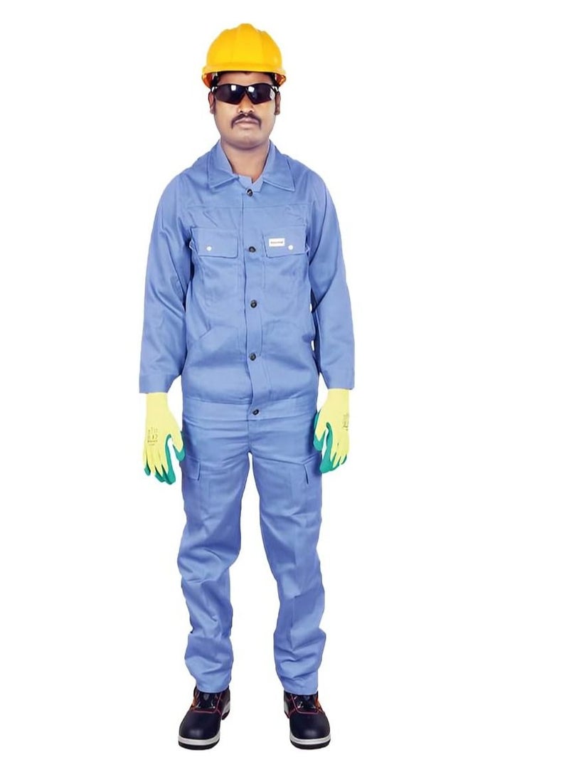 RACO RACO Industrial Coverall Long Sleeves Pre-Shrunk 190GSM 100% Twill Cotton  - Image 1