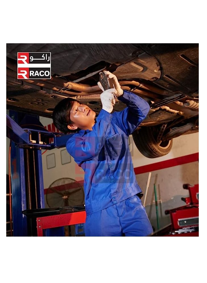 RACO RACO Industrial Coverall Long Sleeves Pre-Shrunk 190GSM 100% Twill Cotton  - Image 2