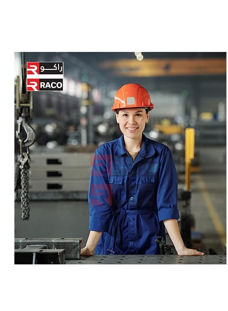 RACO RACO Industrial Coverall Long Sleeves Pre-Shrunk 190GSM 100% Twill Cotton  - Image 3