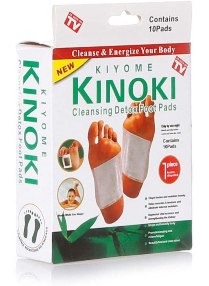 Kinoki Detox Foot Patch Bamboo Pads Patches With Foot Care Tool Improve Sleep Slimming Feet Sticker - Image 1