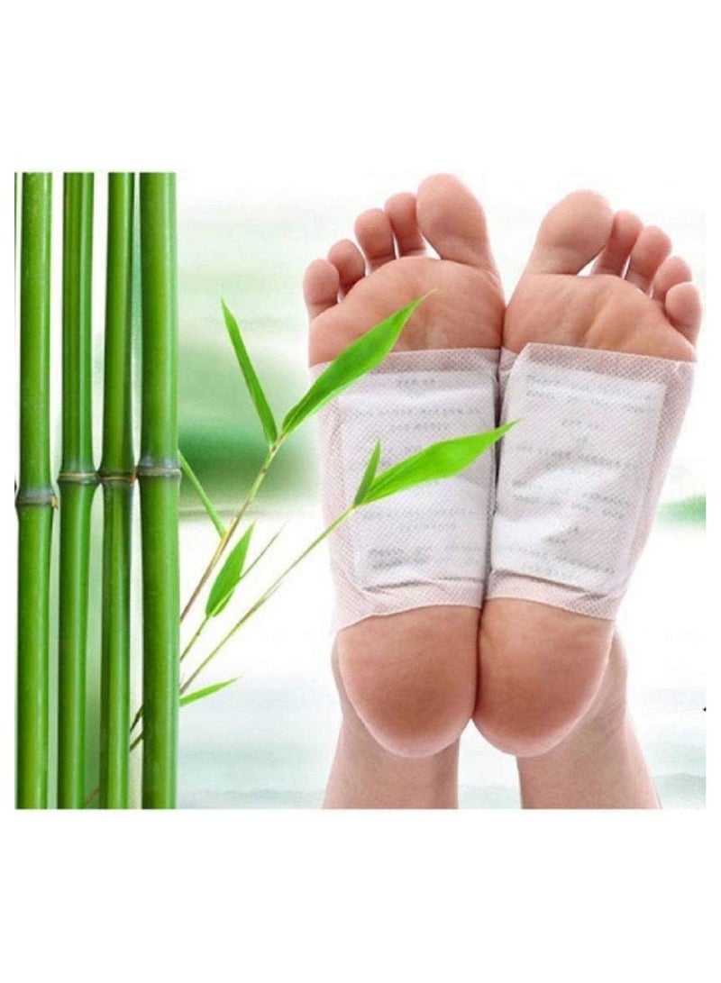 Kinoki Detox Foot Patch Bamboo Pads Patches With Foot Care Tool Improve Sleep Slimming Feet Sticker - Image 3