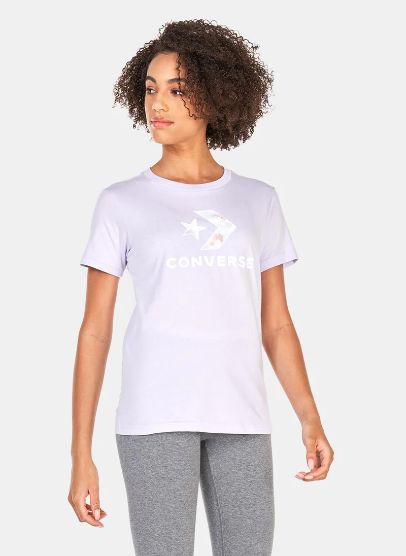 CONVERSE Women's Seasonal Star Chevron T-Shirt