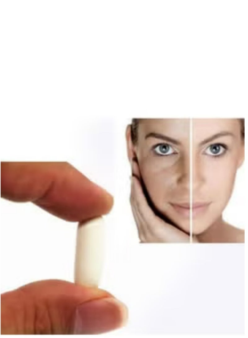 DAZZEL Skin lightening with Glutathione Whitening Pills - 60 Capsules, 5000mg. Targets dark spots, melasma, acne scars, and hyperpigmentation. Anti-aging. - Image 2