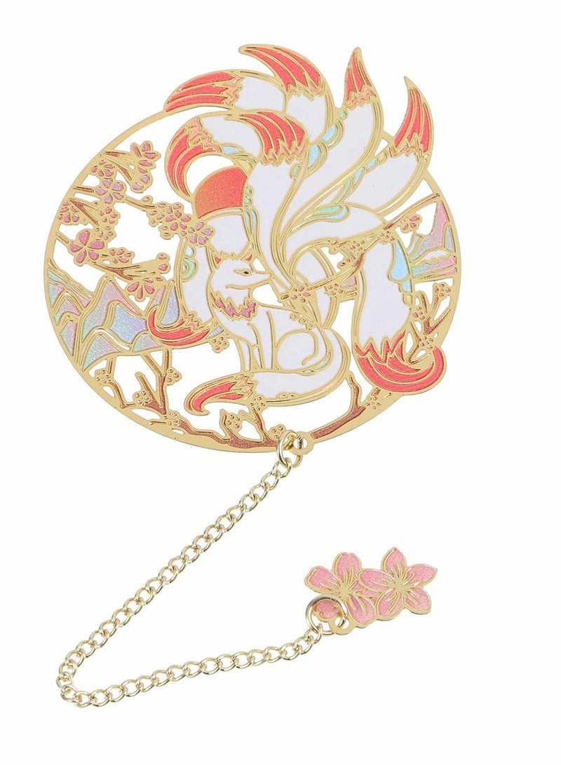 KASTWAVE Bookmark, Vintage Metal Bookmark, Chinese Style Bookmark Page, for Student Reading Pagination Mark - Image 1