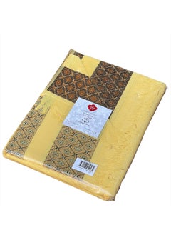COTTON BOX Cottonbox Twins 100% Cotton Yellow Beach Towel  - Image 2