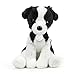 Plushland Realistic Stuffed Dog Stuffed Animals Plush Toys Collar Premium Pawpal Stuffed Plush Puppy Cats and Dogs Toy for Boys and Girls 8 Inches Border Collie with Collar - Image 2