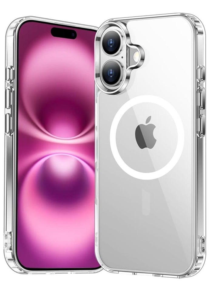 Generic - for i-Phone 16 Plus Case Clear, [Compatible with Mag-safe] [Not Yellowing] Slim Shockproof for i-Phone 16 Plus Case,Clear - Image 1