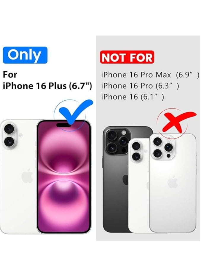Generic - for i-Phone 16 Plus Case Clear, [Compatible with Mag-safe] [Not Yellowing] Slim Shockproof for i-Phone 16 Plus Case,Clear - Image 1