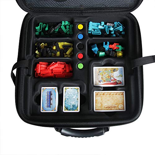 Hermitshell Hard Travel Case for Asmodee Ticket To Ride - Fits Main Game + USA 1910 Expasion - Image 3