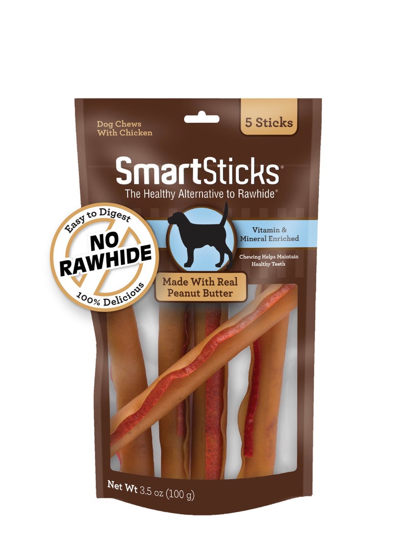 SmartBones SmartBones sticks Peanut Butter Sticks 5Ct 