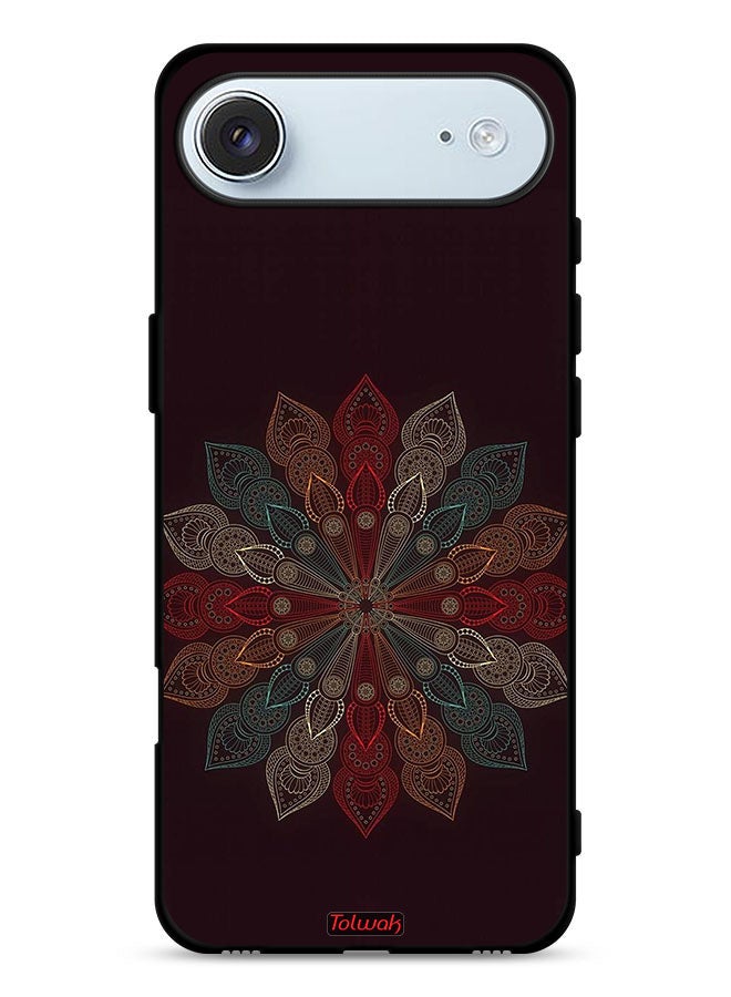 Tolwak Apple iPhone Air Protective Case Cover Mandala Flower Art - Image 1