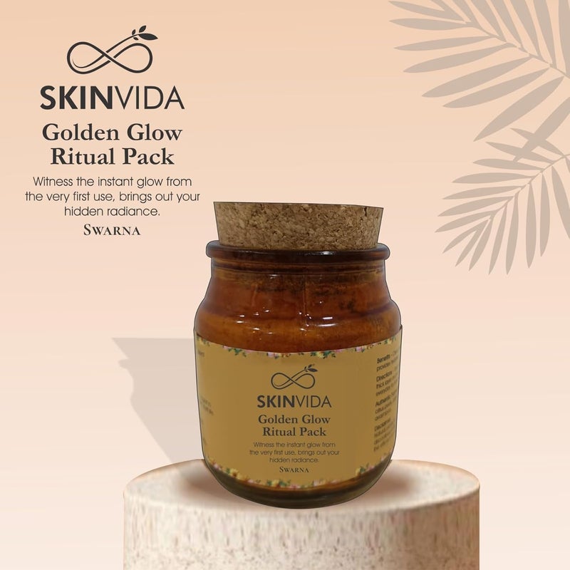 Skinvida Swarna Golden Glow Ritual Pack 50 - Image 4