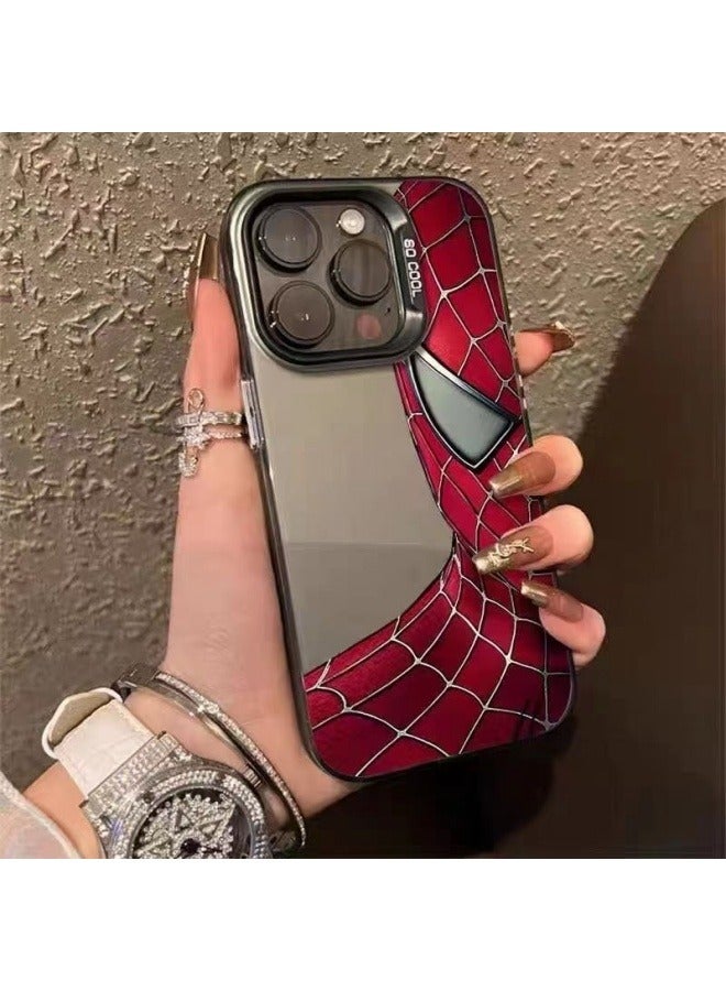 عام الرجل العنكبوت هو مناسبة آيفون 16 بروماكس / 16 برو جراب هاتف المحمول مكافحة سقوط بارد الهاتف المحمول الغطاء الواقي - Image 1