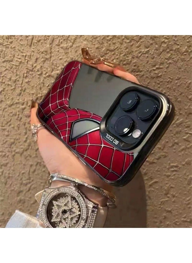 عام الرجل العنكبوت هو مناسبة آيفون 16 بروماكس / 16 برو جراب هاتف المحمول مكافحة سقوط بارد الهاتف المحمول الغطاء الواقي - Image 2