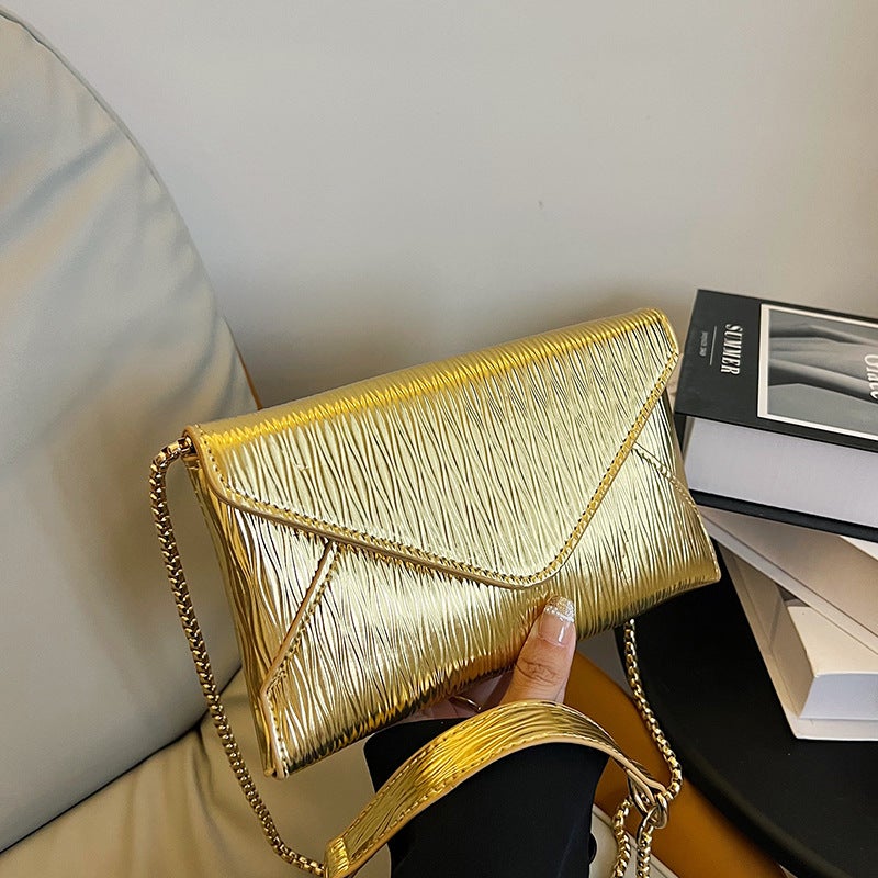 Trendy Niche Envelope Women'S Bag Korean Style Fashionable Shoulder Crossbody Underarm Bag Casual Simple Large Capacity Women'S Bag - Image 2