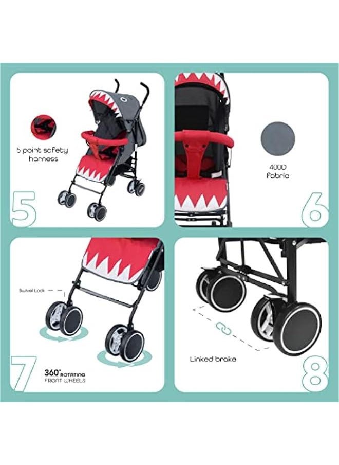 Safari - Stroller Character - Stripes
