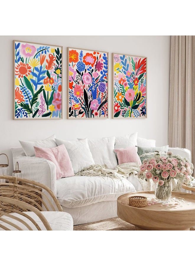 Joocrise Matisse Style Floral Art Prints - 12x16 Unframed - Image 3