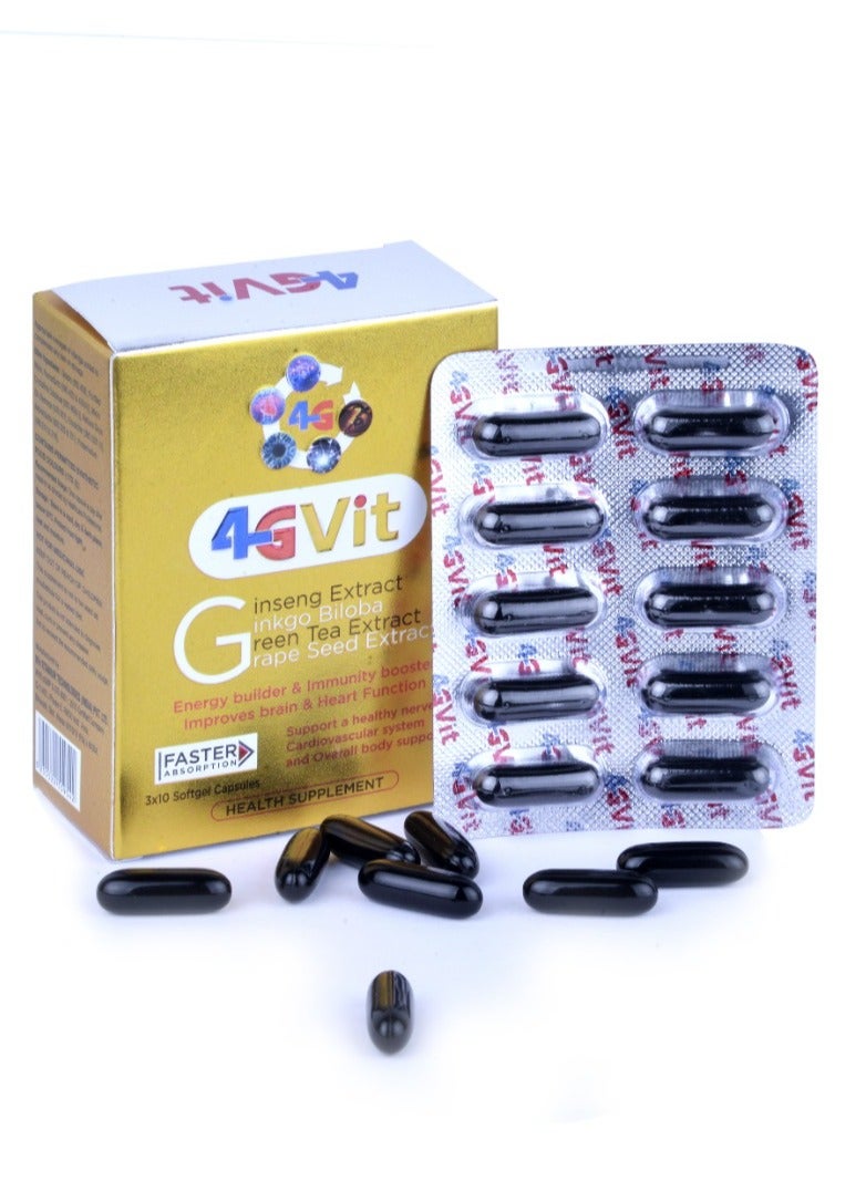 Titanium 4GVIT - Multivitamin Soft Gel Capsules 30s - Image 1