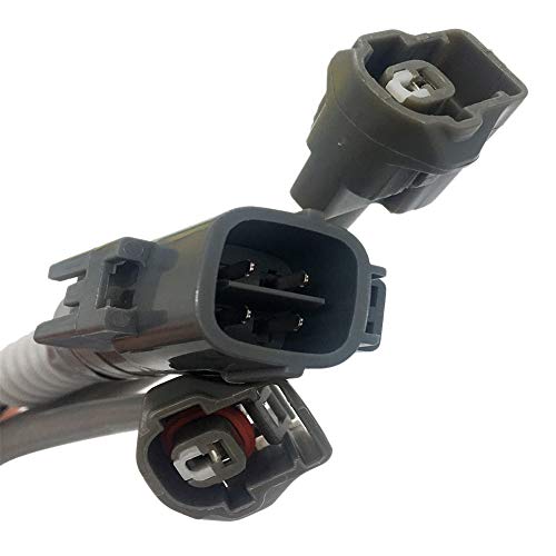 Amrxuts 89615-12090 Two Sensor and 1 Set Harness Fit for Lexus ES300 GS300 IS300 SC300 RX300 RX330 for Toyota Avalon Camry Celica Highlander Sienna Solara 89615-12050 - Image 4