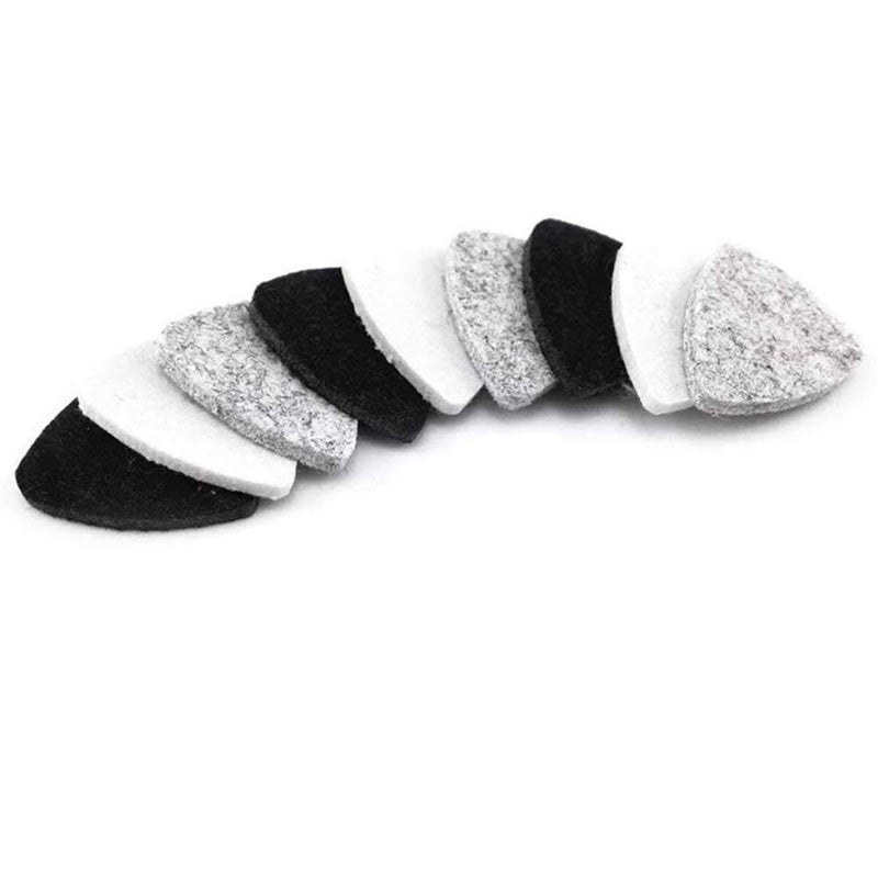 Honbay 9pcs Felt Picks for Guitar, Ukulele, Bass - Image 1