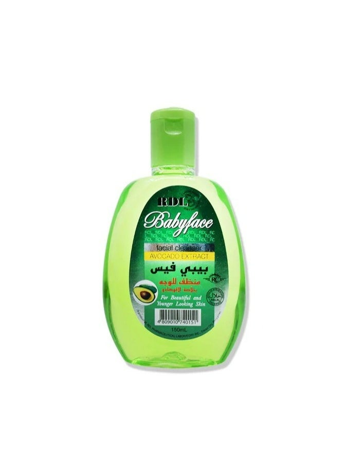 RDL Baby Face Avocado Extract Facial Cleanser 150ml 