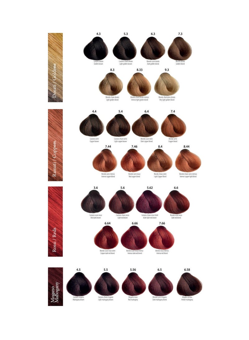 MAXIMA PROFESSIONAL Professional Hair Color Cream With Keratin And Ceramides 5.6 Light Red Brown100 ml - Image 5