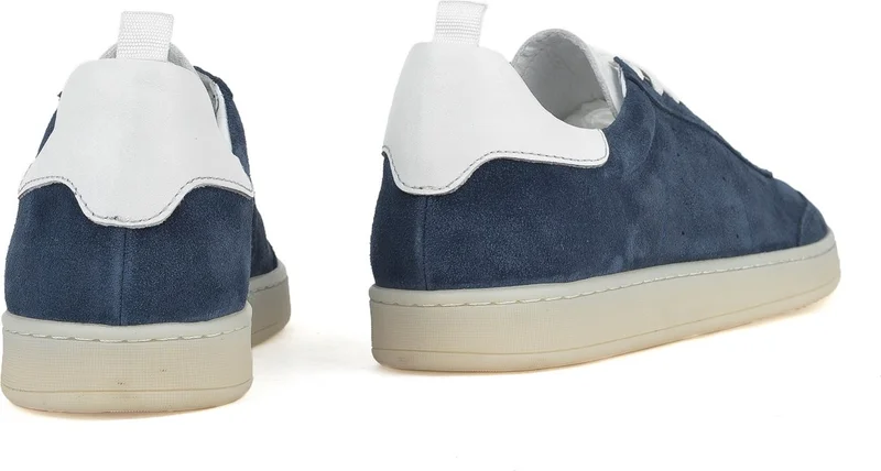 زيا , Men's Genuine Leather Sneaker 1411026Z2122 Blue