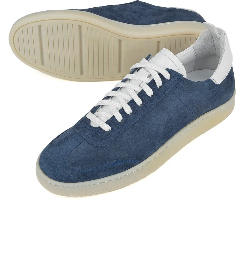 زيا , Men's Genuine Leather Sneaker 1411026Z2122 Blue