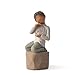 Willow Tree Love You Too (Darker Skin), Sculpted Hand-Painted Figure - Image 2