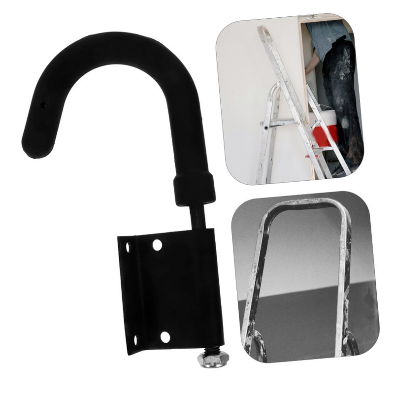 2 Pcs Heavy Duty Ladder Hooks Adjustable Anti Slip Stabilizer for Roof Extension Ladder - Image 5