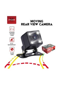 SPIDER Moving Guideline Rear View Camera Spider Dynamic Reverse Parking HD Camera With Night  1PC  - Image 1