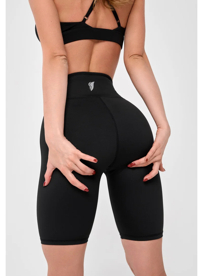 Bona Fide Bona Fide Premium Quality High Waist Biker Shorts for Women with Push Up - Womens Shorts for Gym, Workout