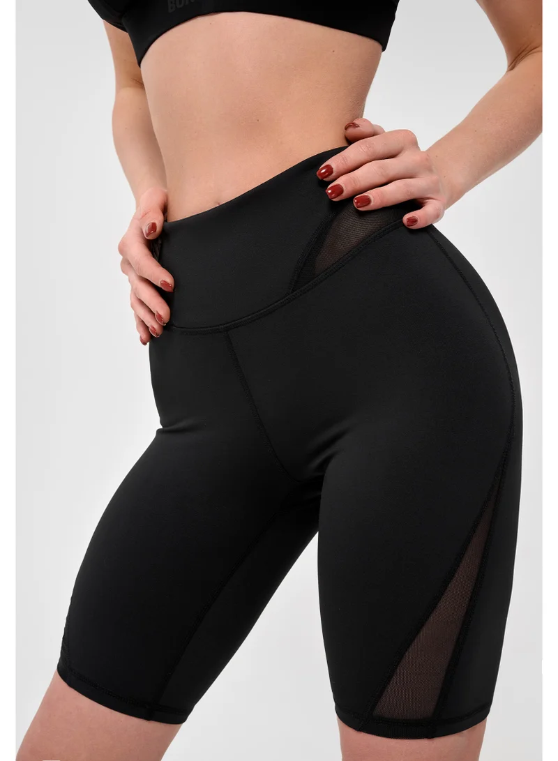 Bona Fide Bona Fide Premium Quality High Waist Biker Shorts for Women with Push Up - Womens Shorts for Gym, Workout