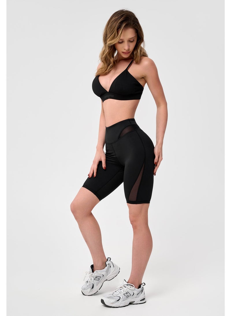 Bona Fide Premium Quality High Waist Biker Shorts for Women with Push Up - Womens Shorts for Gym, Workout - Image 3