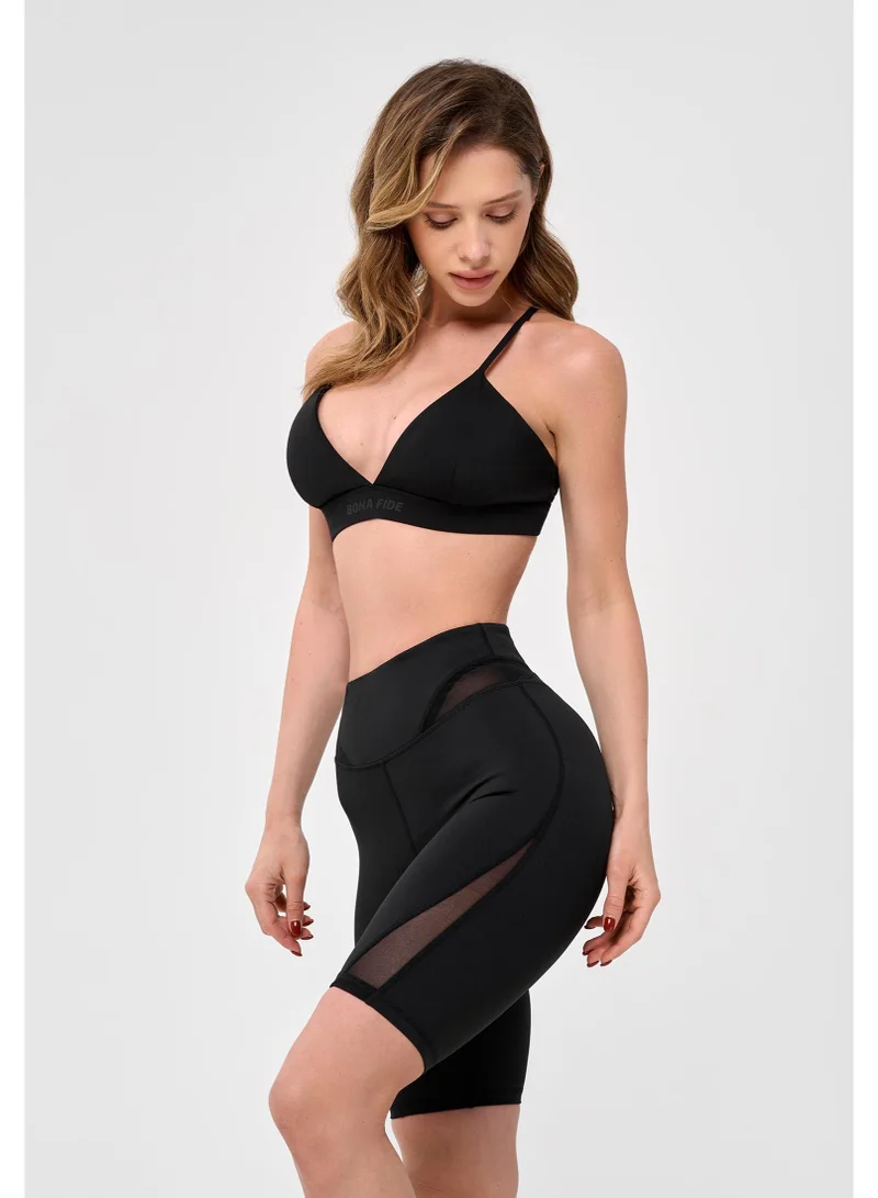 Bona Fide Insolence Shorts Black Insolence High Waist Tummy Control Gym Shorts for Women for Women | Best Price UAE
