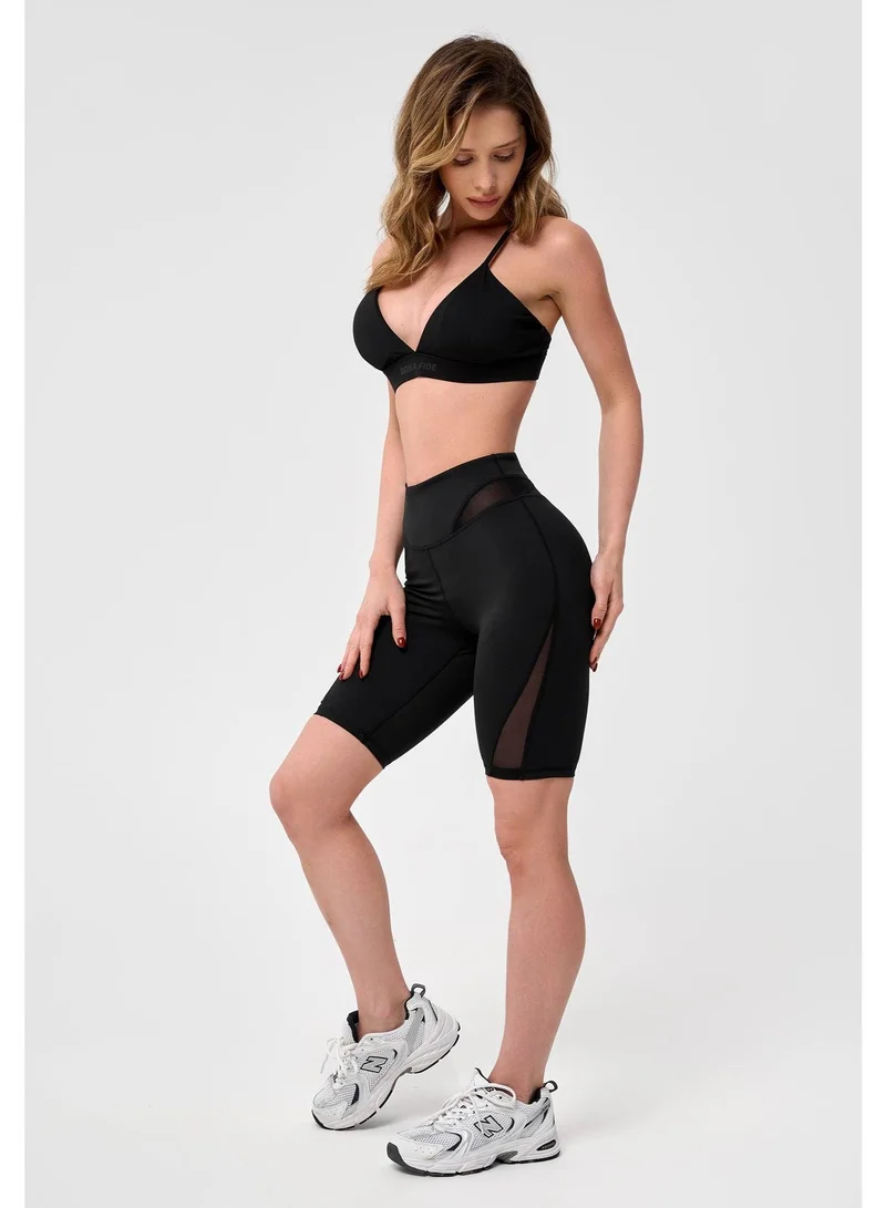 Bona Fide Insolence Shorts Black Insolence High Waist Tummy Control Gym Shorts for Women for Women | Best Price UAE