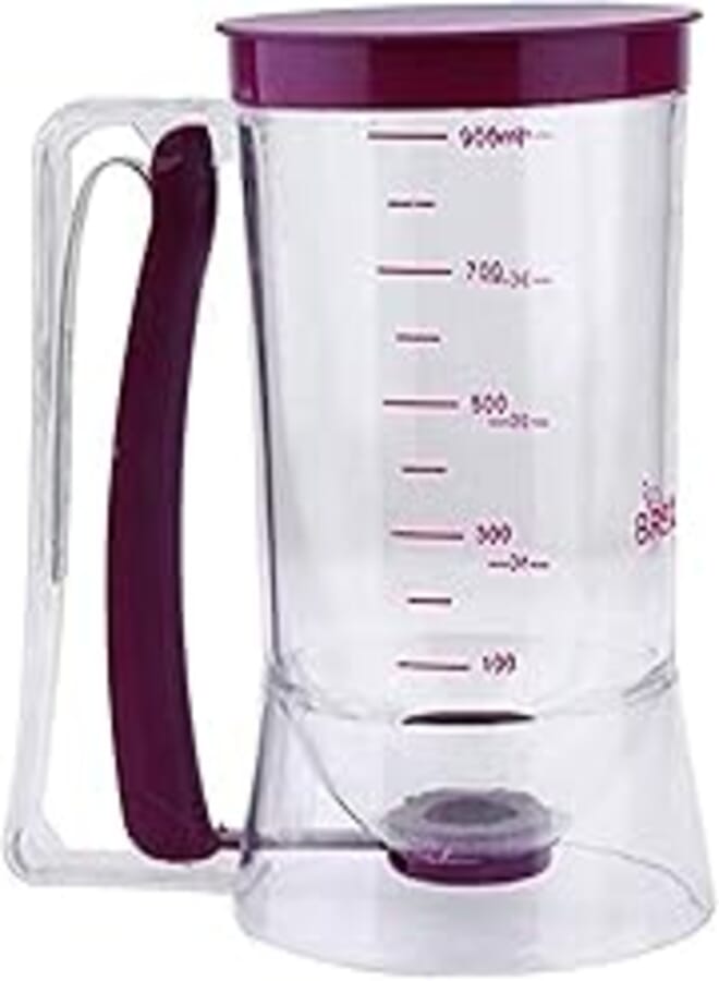 OR Cookie Cake Muffins Baking Waffles Batter Dispenser Cream Separator Measuring Cup (900ml)