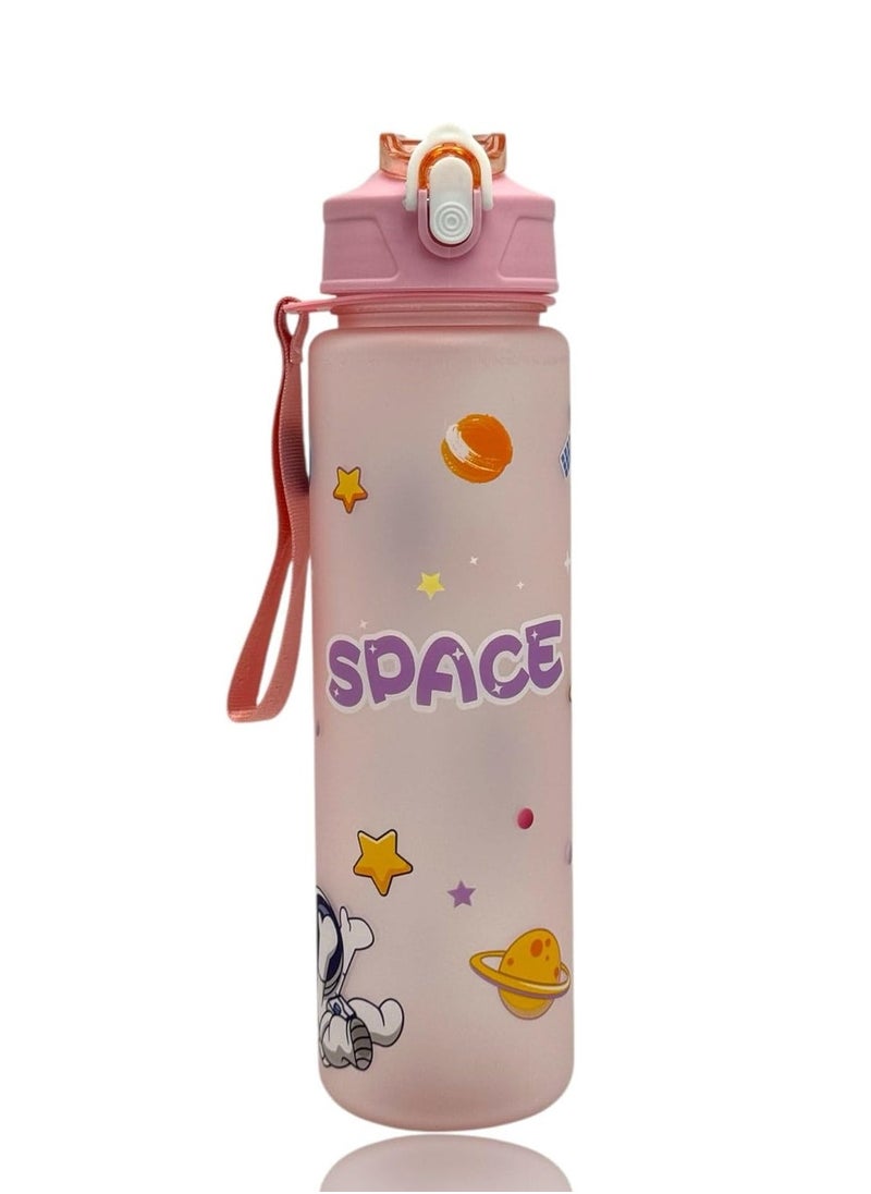 QSHOP Sports Water Bottle - Eco-Friendly Drink Sustainable - 900ml - Leak Proof, Large Capacity, BPA Free, Ideal for Office, Gym  - Image 1