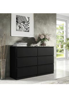 Living Chest of 6 drawers Modern Bedside Storage Cabinet  for Living Room 160*48*79 CM  - Image 1