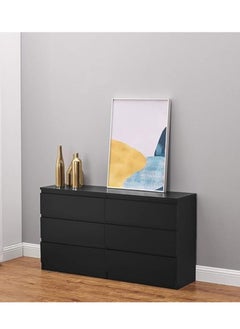 Living Chest of 6 drawers Modern Bedside Storage Cabinet  for Living Room 160*48*79 CM  - Image 2
