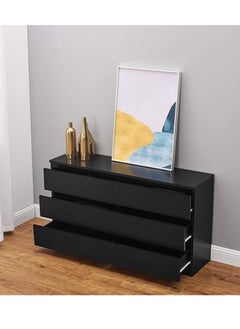 Living Chest of 6 drawers Modern Bedside Storage Cabinet  for Living Room 160*48*79 CM  - Image 4