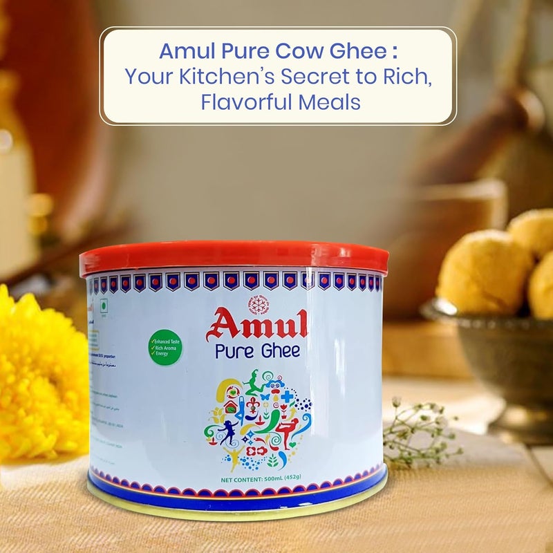 Amul Pure Ghee 500ml - Image 3