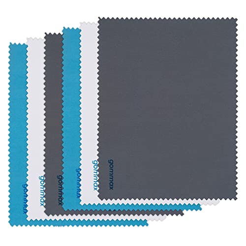 gommax 6 Pack 6 X 7 Microfiber Cleaning Cloth for Lens Eyeglasses Smartphones Cameras Electronics and Delicate Surfaces LintFree Soft and Dry Surface Cleaner Wipe Cloth - Image 5