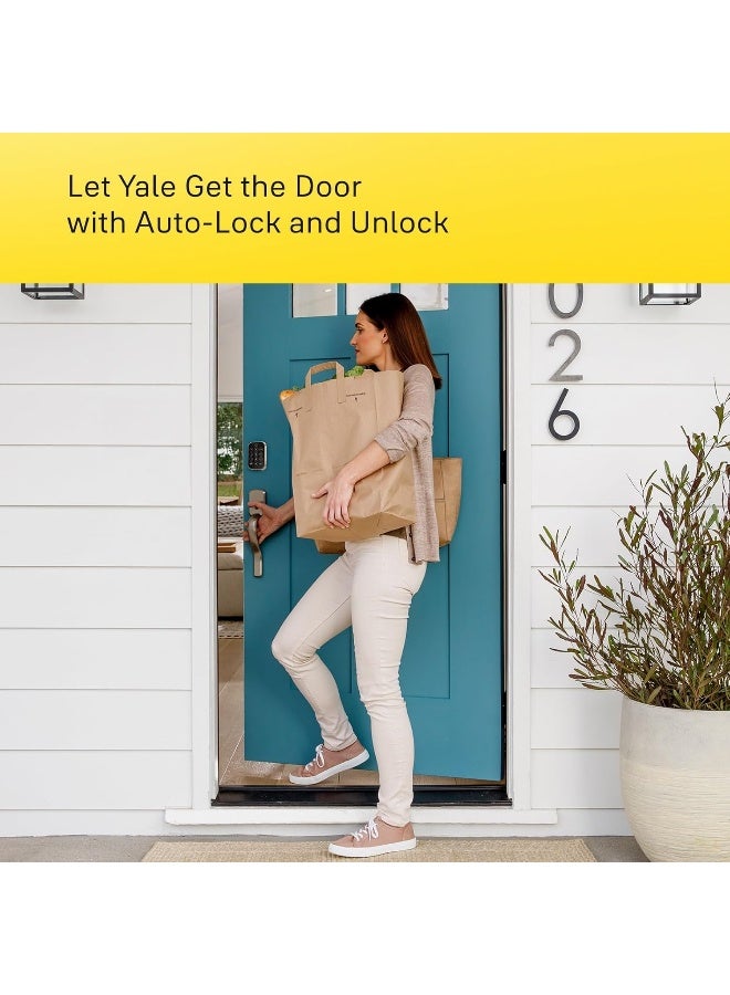 Yale Assure Lock 2 Keypad with Wi-Fi in Black Suede - Image 3