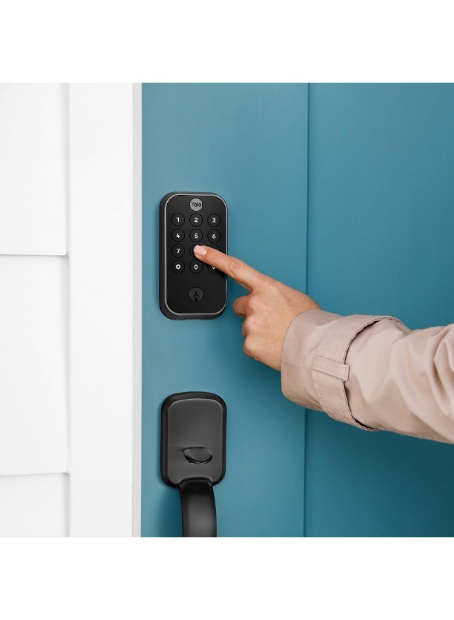 Yale Assure Lock 2 Keypad with Wi-Fi in Black Suede - Image 2