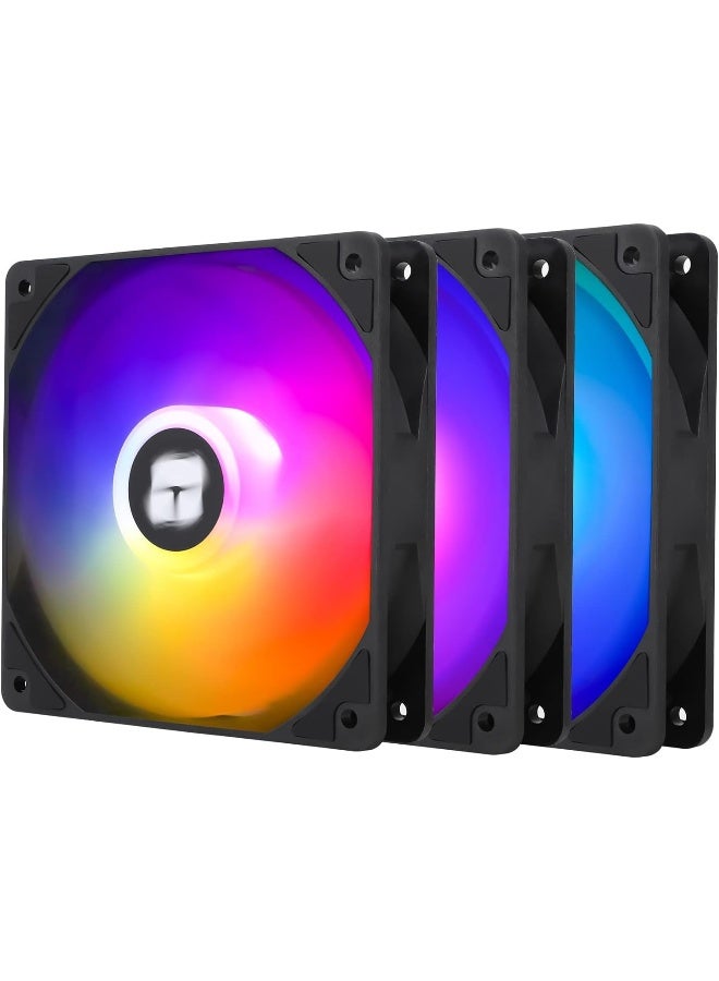 Thermalright TL-C12C-S X3 CPU Fan 120mm ARGB Case Cooler Fan - Image 1